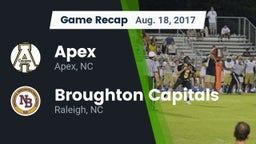 Recap: Apex  vs. Broughton Capitals 2017