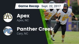 Recap: Apex  vs. Panther Creek  2017
