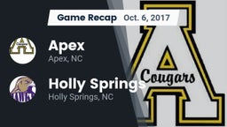 Recap: Apex  vs. Holly Springs  2017