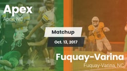 Matchup: Apex vs. Fuquay-Varina  2017