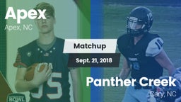 Matchup: Apex vs. Panther Creek  2018