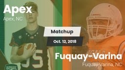 Matchup: Apex vs. Fuquay-Varina  2018