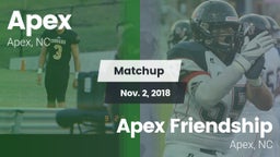 Matchup: Apex vs. Apex Friendship  2018