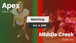 Matchup: Apex vs. Middle Creek  2019