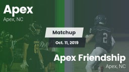 Matchup: Apex vs. Apex Friendship  2019