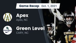Recap: Apex  vs. Green Level  2021
