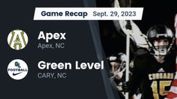 Recap: Apex  vs. Green Level  2023