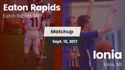 Matchup: Eaton Rapids vs. Ionia  2017