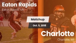 Matchup: Eaton Rapids vs. Charlotte  2018