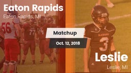 Matchup: Eaton Rapids vs. Leslie  2018