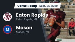 Recap: Eaton Rapids  vs. Mason  2020