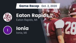 Recap: Eaton Rapids  vs. Ionia  2020