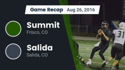 Recap: Summit  vs. Salida  2016