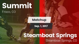 Matchup: Summit vs. Steamboat Springs  2017