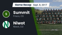 Recap: Summit  vs. Niwot  2017
