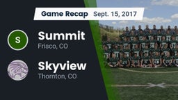 Recap: Summit  vs. Skyview  2017