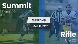 Matchup: Summit vs. Rifle  2017
