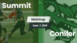Matchup: Summit vs. Conifer  2018