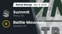 Recap: Summit  vs. Battle Mountain  2018