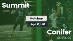 Matchup: Summit vs. Conifer  2019