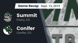 Recap: Summit  vs. Conifer  2019