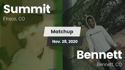 Matchup: Summit vs. Bennett  2020