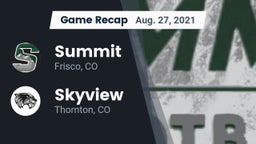 Recap: Summit  vs. Skyview  2021