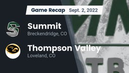 Recap: Summit  vs. Thompson Valley  2022