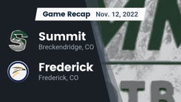 Recap: Summit  vs. Frederick  2022