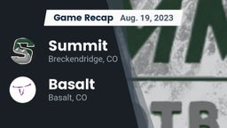Recap: Summit  vs. Basalt  2023
