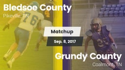 Matchup: Bledsoe County vs. Grundy County  2017