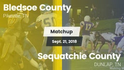 Matchup: Bledsoe County vs. Sequatchie County  2018