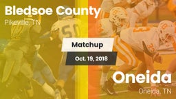 Matchup: Bledsoe County vs. Oneida  2018