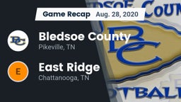 Recap: Bledsoe County  vs. East Ridge  2020