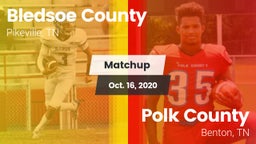 Matchup: Bledsoe County vs. Polk County  2020