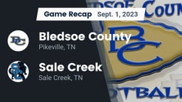 Recap: Bledsoe County  vs. Sale Creek  2023