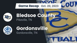 Recap: Bledsoe County  vs. Gordonsville  2023