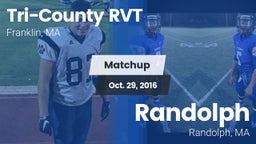 Matchup: Tri-County RVT vs. Randolph  2016