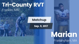 Matchup: Tri-County RVT vs. Marian  2017