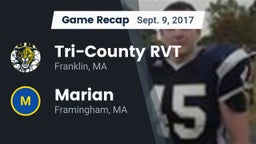 Recap: Tri-County RVT  vs. Marian  2017