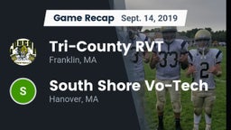 Recap: Tri-County RVT  vs. South Shore Vo-Tech  2019