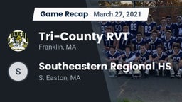Recap: Tri-County RVT  vs. Southeastern Regional HS 2021