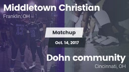 Matchup: Middletown Christian vs. Dohn community   2017
