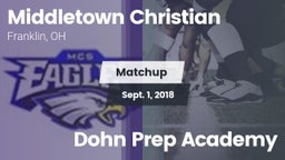 Matchup: Middletown Christian vs. Dohn Prep Academy 2018