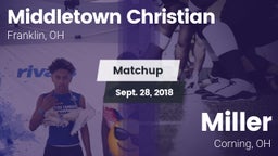 Matchup: Middletown Christian vs. Miller  2018