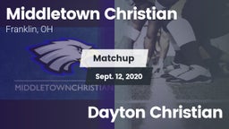 Matchup: Middletown Christian vs. Dayton Christian 2020