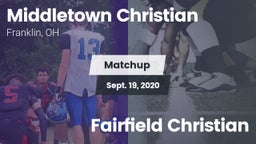 Matchup: Middletown Christian vs. Fairfield Christian 2020