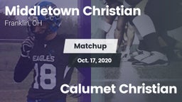 Matchup: Middletown Christian vs. Calumet Christian 2020
