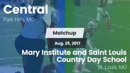 Matchup: Central vs. Mary Institute and Saint Louis Country Day School 2017