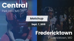 Matchup: Central vs. Fredericktown  2018